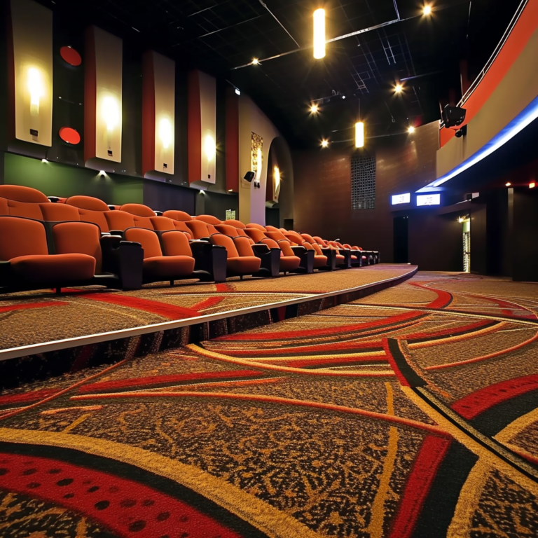 Cineplex carpet flooring in Hyderabad