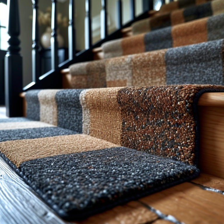 Mix and match carpet tile design