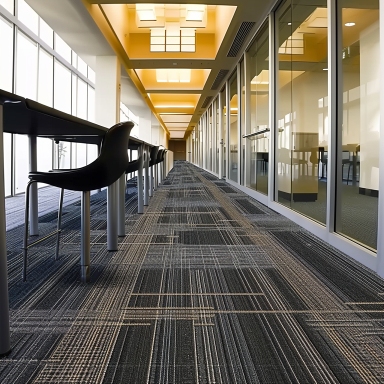 Textured carpet flooring material in Hyderabad